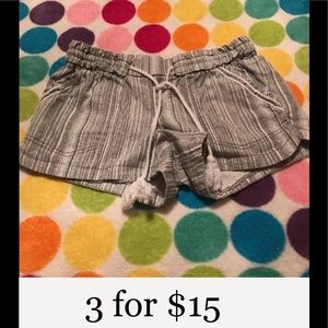 Jolt boho elastic waist shorts